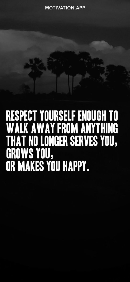 lilsmartz_'s tweet photo. Respect yourself enough to walk away from anything that no longer serves you, grows you, or makes you happy.
From @AppMotivation #motivation #quote #motivationalquote #nftlearn #newnft #nftcommunity #lilsmartz #academy #nftacademy #crypto #btc https://t.co/4XXdERhLez