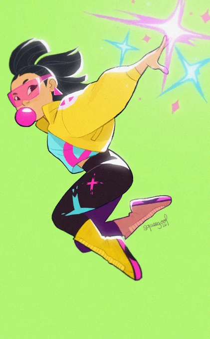 another Jubilee redesign art

#jubilee #xmen #jubilationlee 