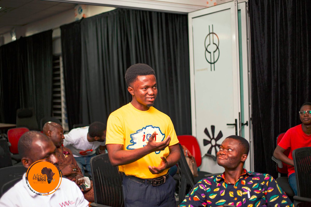 aswghana's tweet photo. We had a great time last Friday watching and discussing The Boy Who Harnessed the Wind as part of @NextEinsteinFor Africa Science Week Ghana. Thank you @GhanaTechLab, @GLabNetwork, @JustOneGiantLab, @iotnetworkhub, @GHSTEMNetwork and all our supporters!

#AfricasEinsteins https://t.co/1qGIVMWlZx