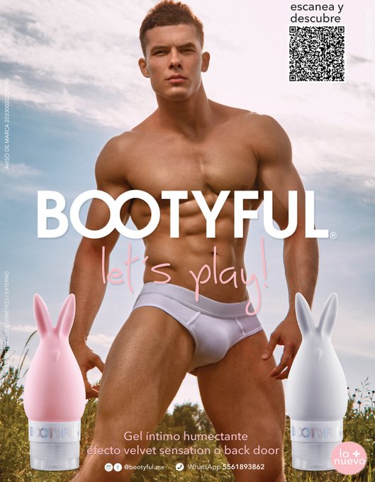 Vamos a jugar! Lo + nuevo en @Bootyful_mx  es su increíble GEL ?NTIMO con efecto velvet sensación o back