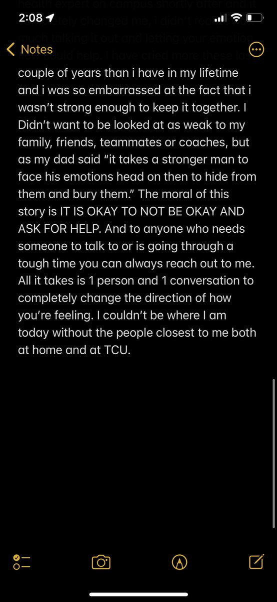 connor_oliver17's tweet photo. #MentalHealthAwarenessMonth  i couldn’t be here without the support I’ve received from my family, friends, coaches and teammates. ITS OKAY TO NOT BE OKAY https://t.co/7vrw4Tg4nv