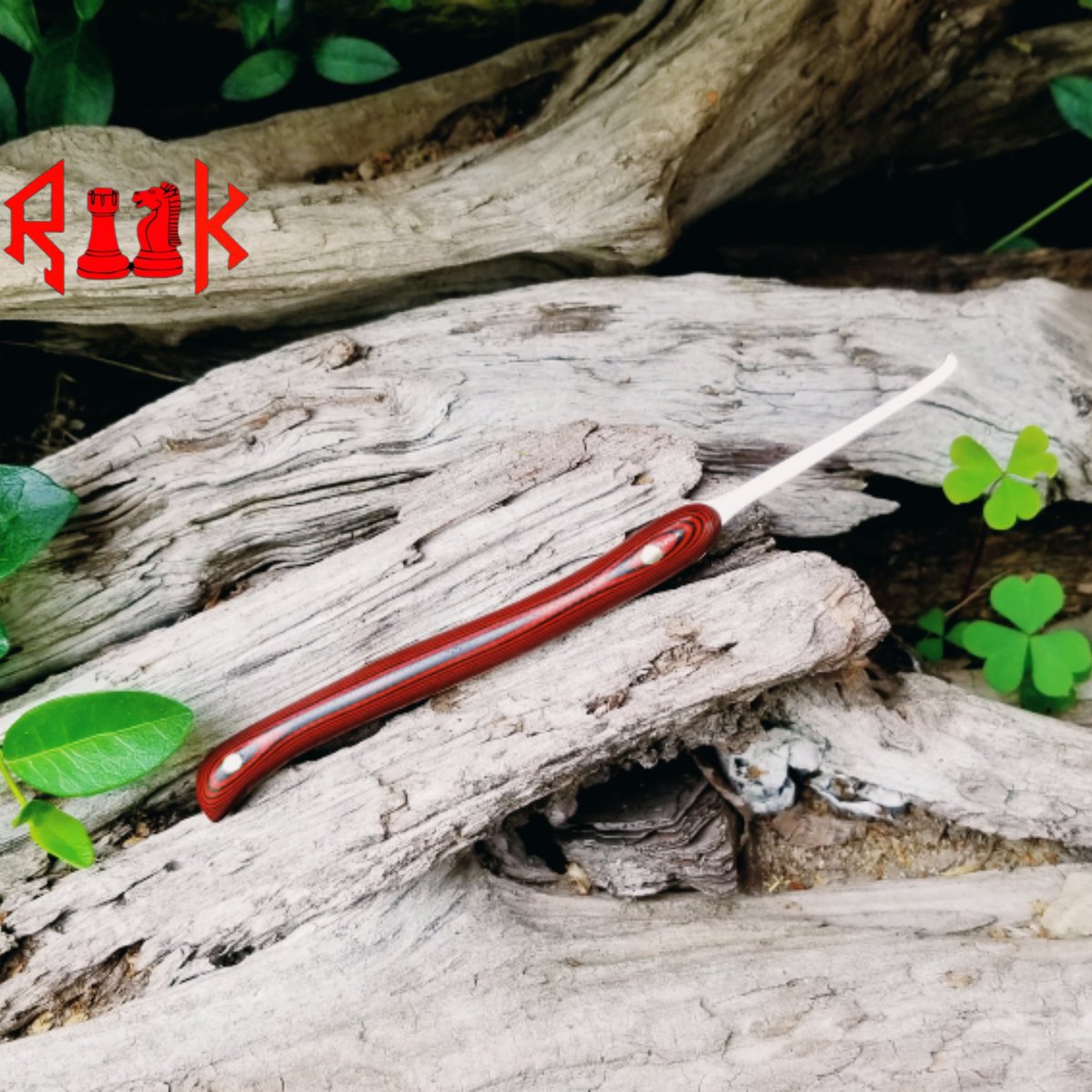 13 hours later, and a lock pick is born 😆
Full tang, 1095 spring steel, in 0.020" 
G-10 handle, and peened brass pins.
Im calling her Valkyrie. Hopefully she will take me home.  🔓🔓🔓🔓