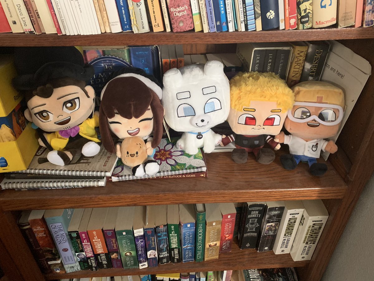 Pancua's tweet photo. Yay! My #hermitcraft collection grows with the addition of Candyman @impulseSV ! Glee! https://t.co/E9qZ6CxH1I