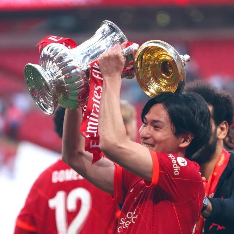 Poco se habla de #Minamino y el mérito que tiene en estos 2 títulos.

Taki fue nuestro goleador en ambas competencias (#FACup y #CarabaoCup)

🇯🇵 El Samurai #YNWA #Liverpool