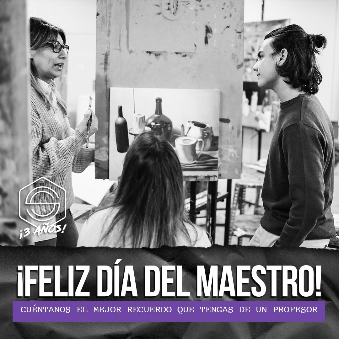 SensoriumArtesC's tweet photo. ¡Hoy es Día del maestro!
📝Comenta el mejor recuerdo que tengas de un profesor
#sersensorium #díadelmaestro #teacher #profesor #educación #escuela #learning https://t.co/Pl1sntsPSu