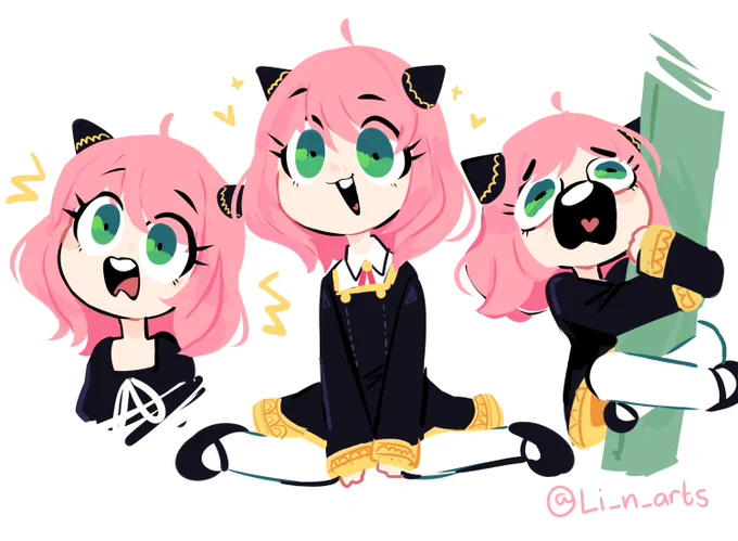 just started watching spy x family 