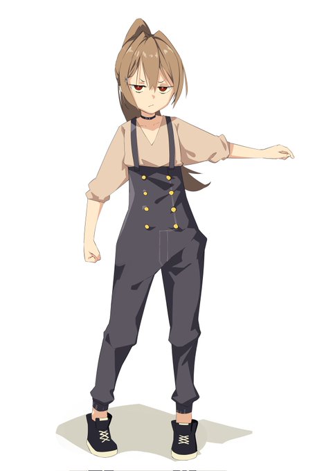 アニメ塗りしてみた
#イラスト 