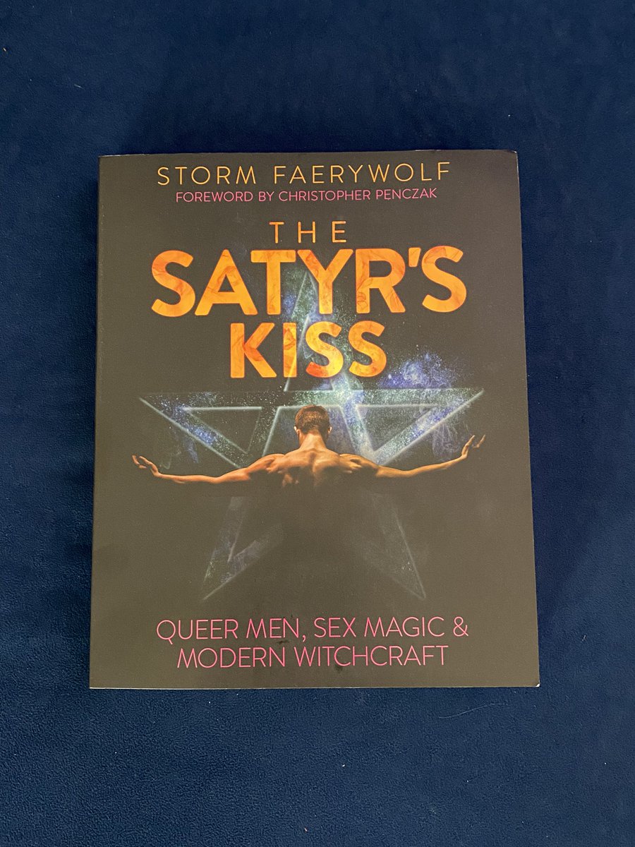 Poisonpath's tweet photo. Can’t wait to start the Satyr’s Kiss by @StormFaerywolf !!!
#gaywitchcraft #queerwitchcraft #queerwitch https://t.co/GPQJEkECtG