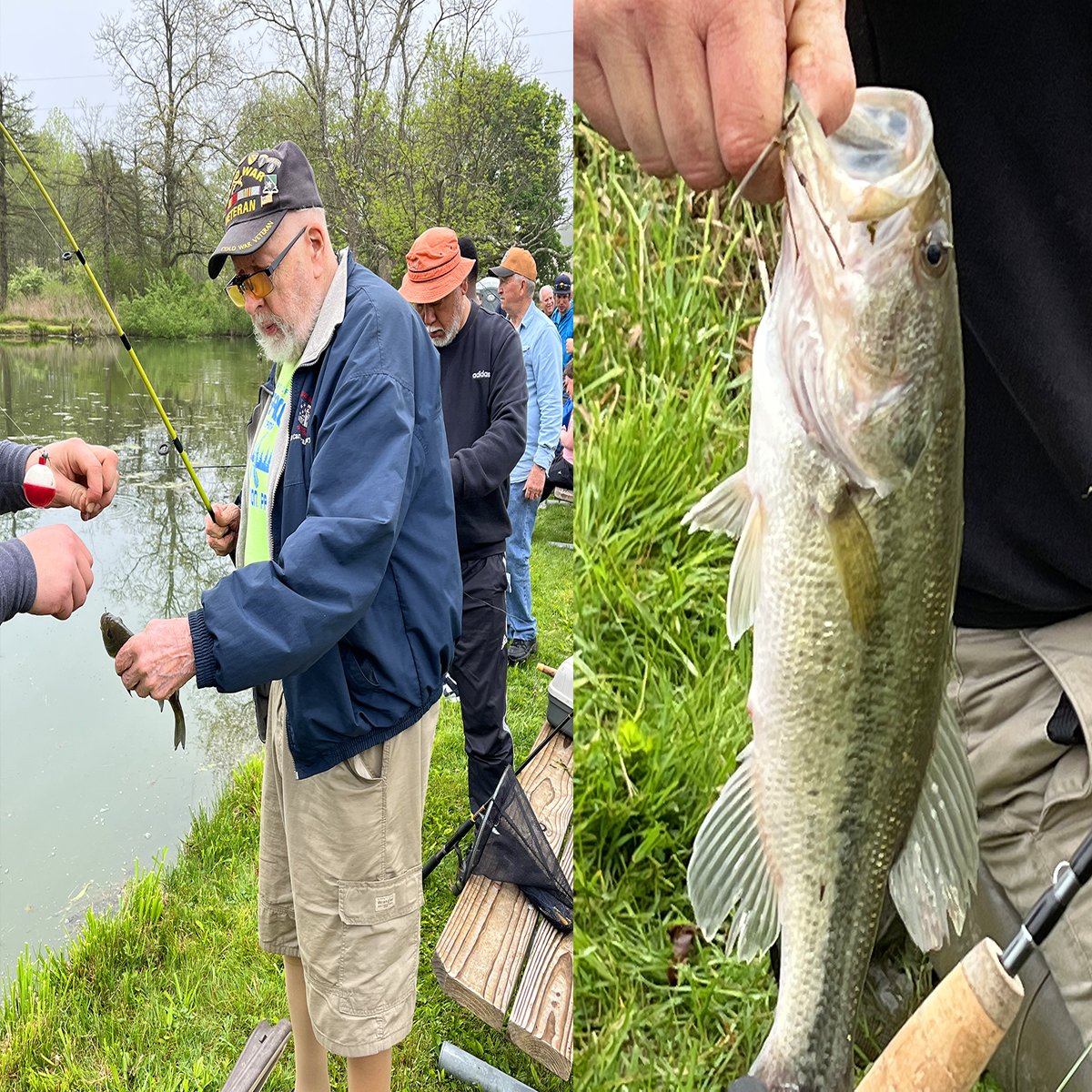 SightsforHope's tweet photo. We thank the Moore Township Lions Club for a great Lions Day of Fishing with our clients Saturday. #SightsforHope #SeizeIndependenceNow #Lions #WeServe #fishing #transformlives https://t.co/5O3w195SbL