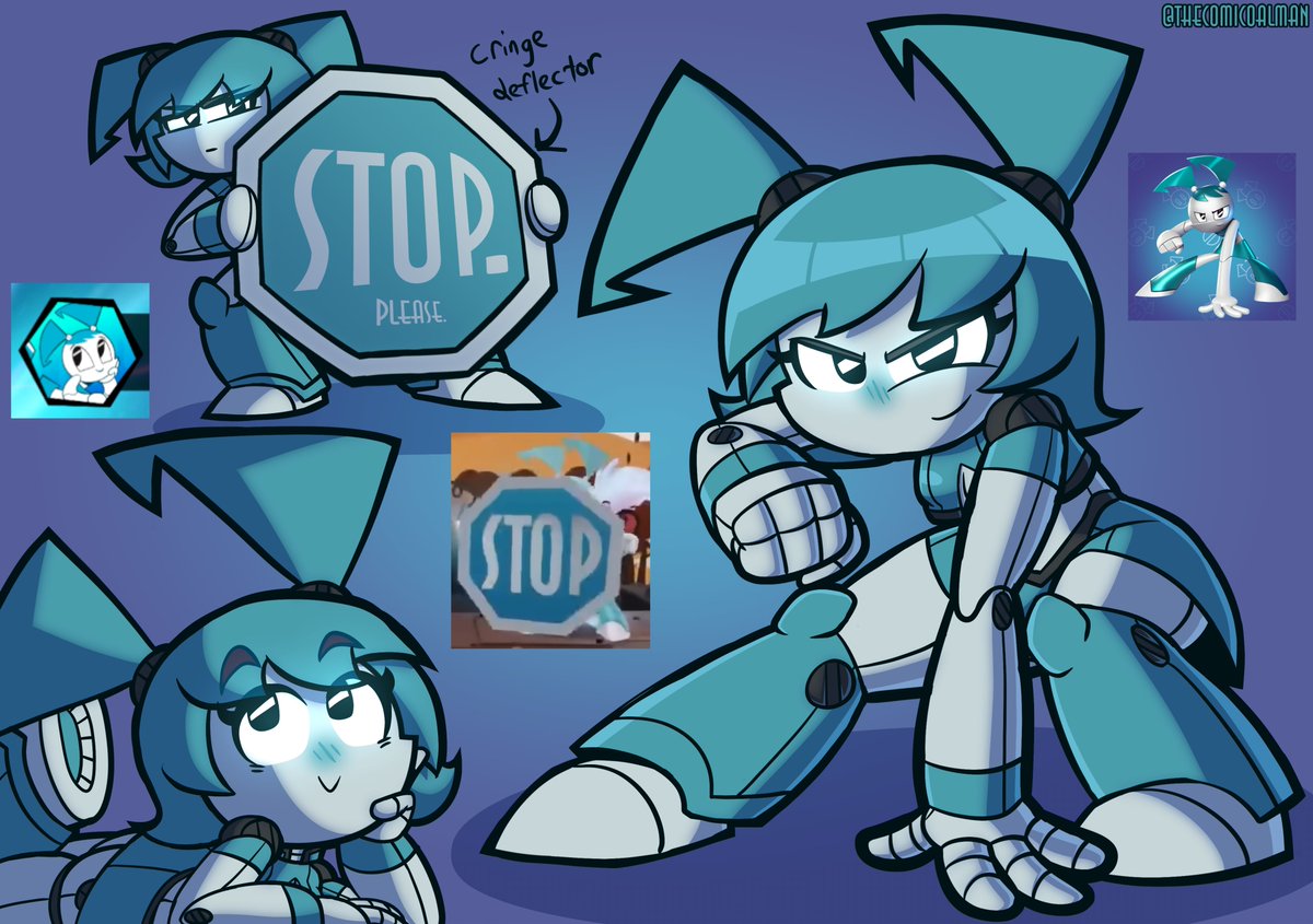 TheComiCoalMan's tweet photo. I drew more Jenny to celebrate her joining #NickelodeonAllStarbrawl!

#xj9 #mlaatr https://t.co/LEjxJONrOF