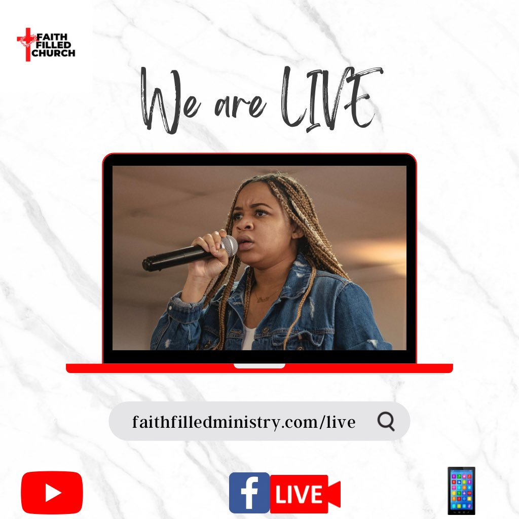 TheFaithFilled's tweet photo. We are NOW LIVE

Check us out on our Facebook, YouTube or website! 

#faithfilledlive https://t.co/PdW6OHOwGJ