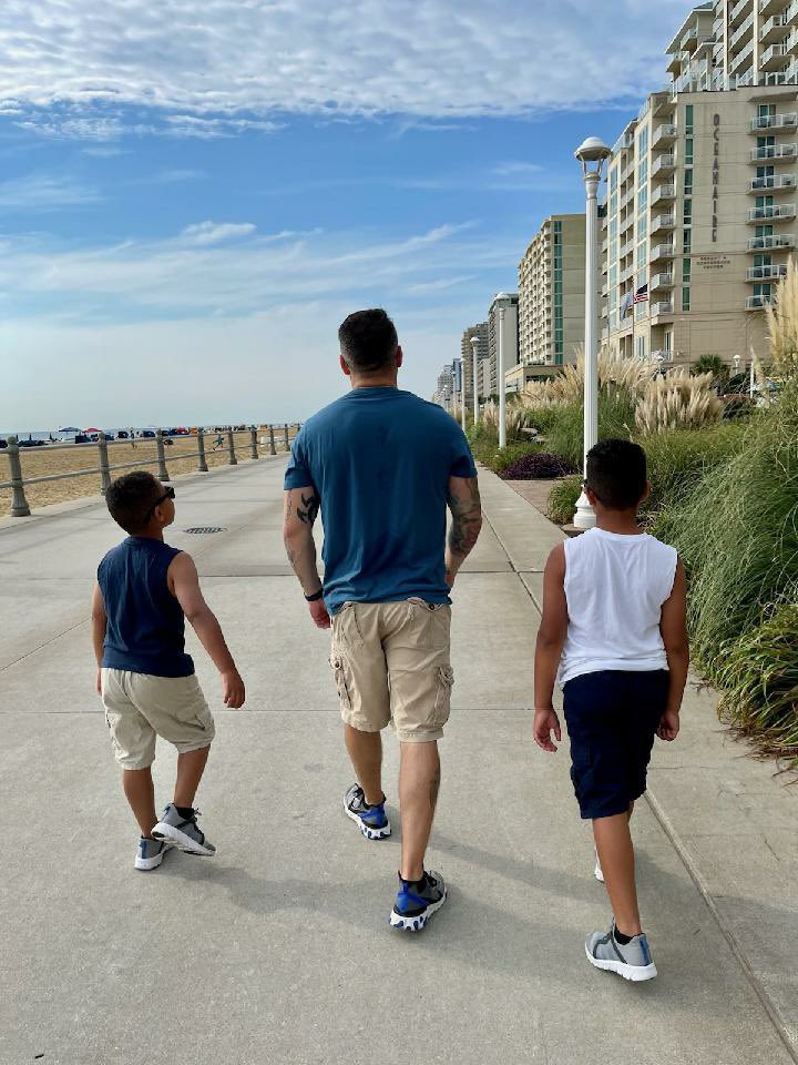 HopeforLEO's tweet photo. One of the most important #outofuniform #oou duties LEOs have is parenthood.Thank you for contributing photos and sharing your lives so that we are all reminded of how much more than a shield we are. Keep being an awesome boy dad! https://t.co/4N9oQN1SxW