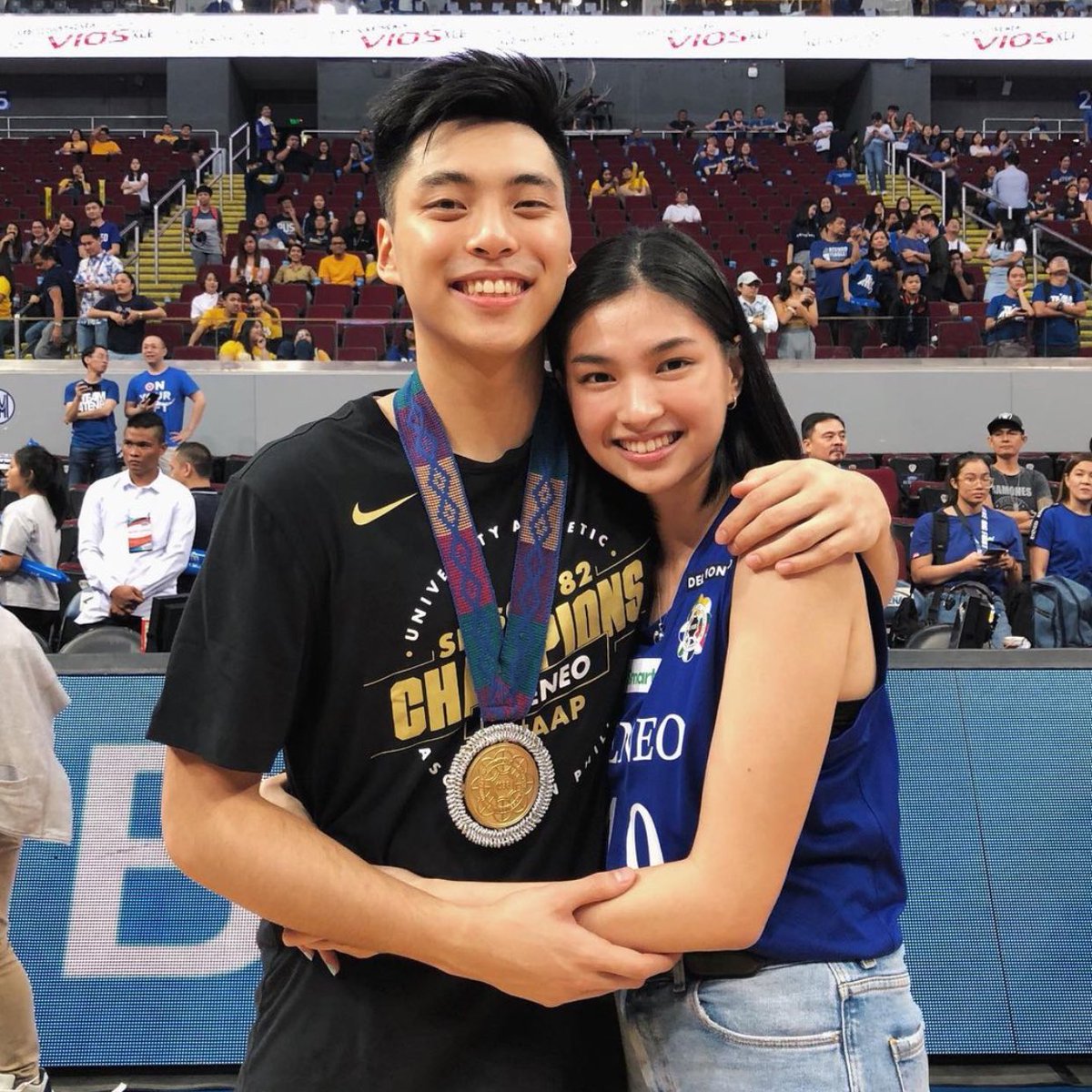 kailaschic's tweet photo. from uaap couple to pba couple 😩 https://t.co/00nIN8ALq7