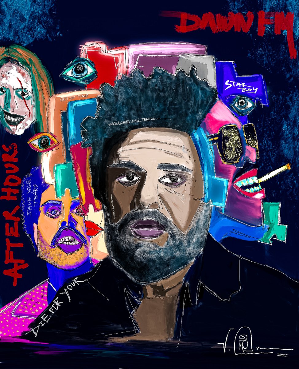 DileepvarmaNERO's tweet photo. TheWeeknd ❤️

The NFT ‘TheWeeknd’ is a contemporary art portrait of Canadian singer ‘Abel Makkonen Tesfaye

https://t.co/keZN9tjsn2
 
Now available on @KnownOrigin_io 

#cryptoart #NFT #cryptoartist #ETH #nftcollector #ContemporaryArt  #NFTCommmunity #NFTartist #OpenSeaNFT https://t.co/RSnCVJ9cGH