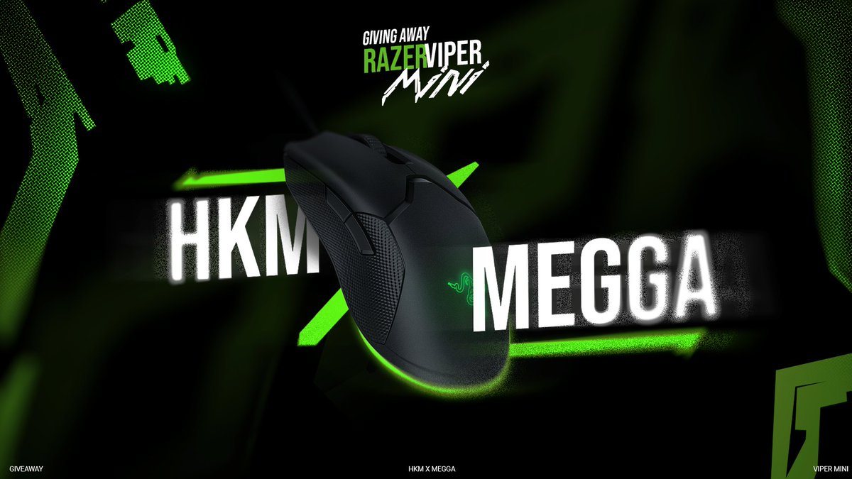 codeHKM's tweet image. -GIVEAWAY-

1x Razer Viper Mini Ultralight

Complete ALL steps to ENTER

📌 Follow @codeHKM @mxggalol 
📌 Like &amp;amp; Retweet
📌 Tag 2 friends in the replies

Ends in 15 days