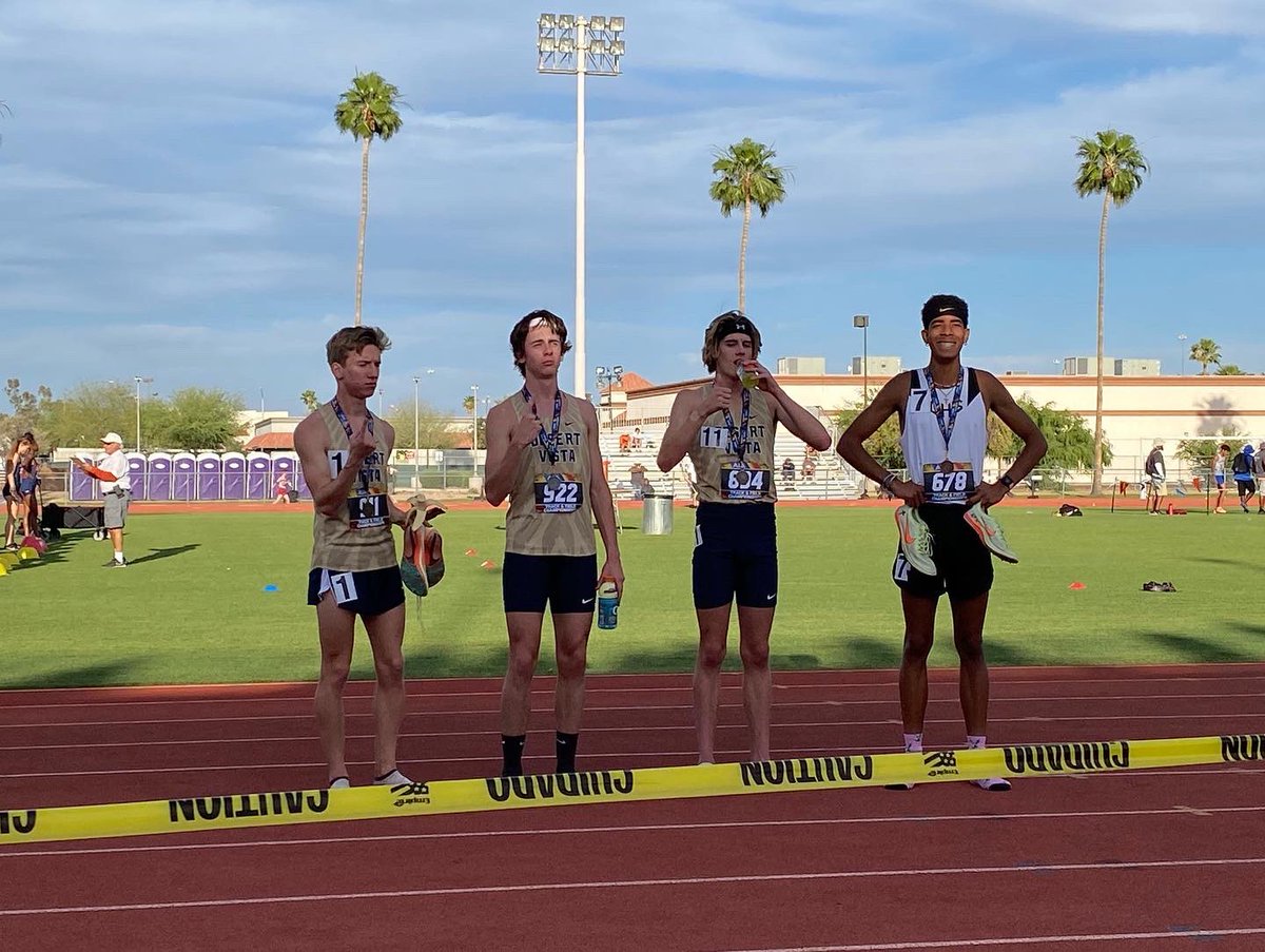 Amw32Aw's tweet photo. 1600m 4th Place, 3200m State Runner-Up. PR in both races. Next stop, Prairie View A&amp;M. @PVAMUPanthersTF @MileSplitAZ @azmilesplit https://t.co/3DqEwmbAGc