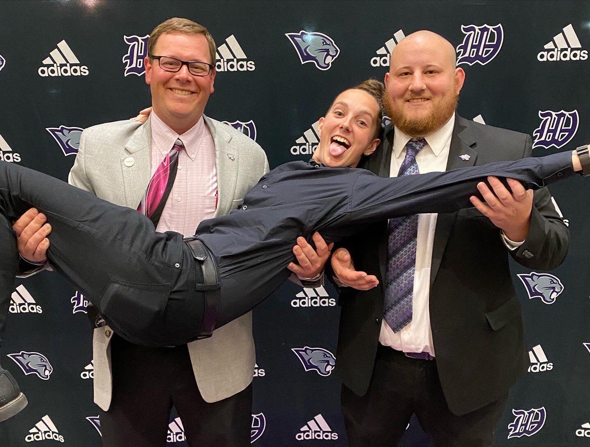 kbadylak's tweet photo. It’s been a unique journey for both of us as our paths collided four years ago. From our traditional pregame chats to the softball press box and everything in between. Happy Birthday to one great friend @emmaryleej. https://t.co/TPM3l6JnB2