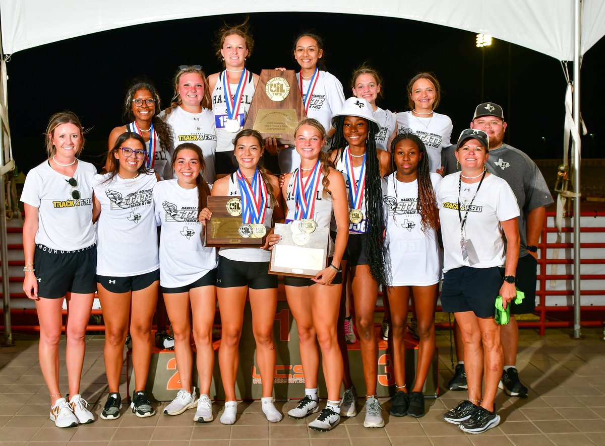 jroewe's tweet image. 2A STATE CHAMPIONS HASKELL MAIDENS 🏆