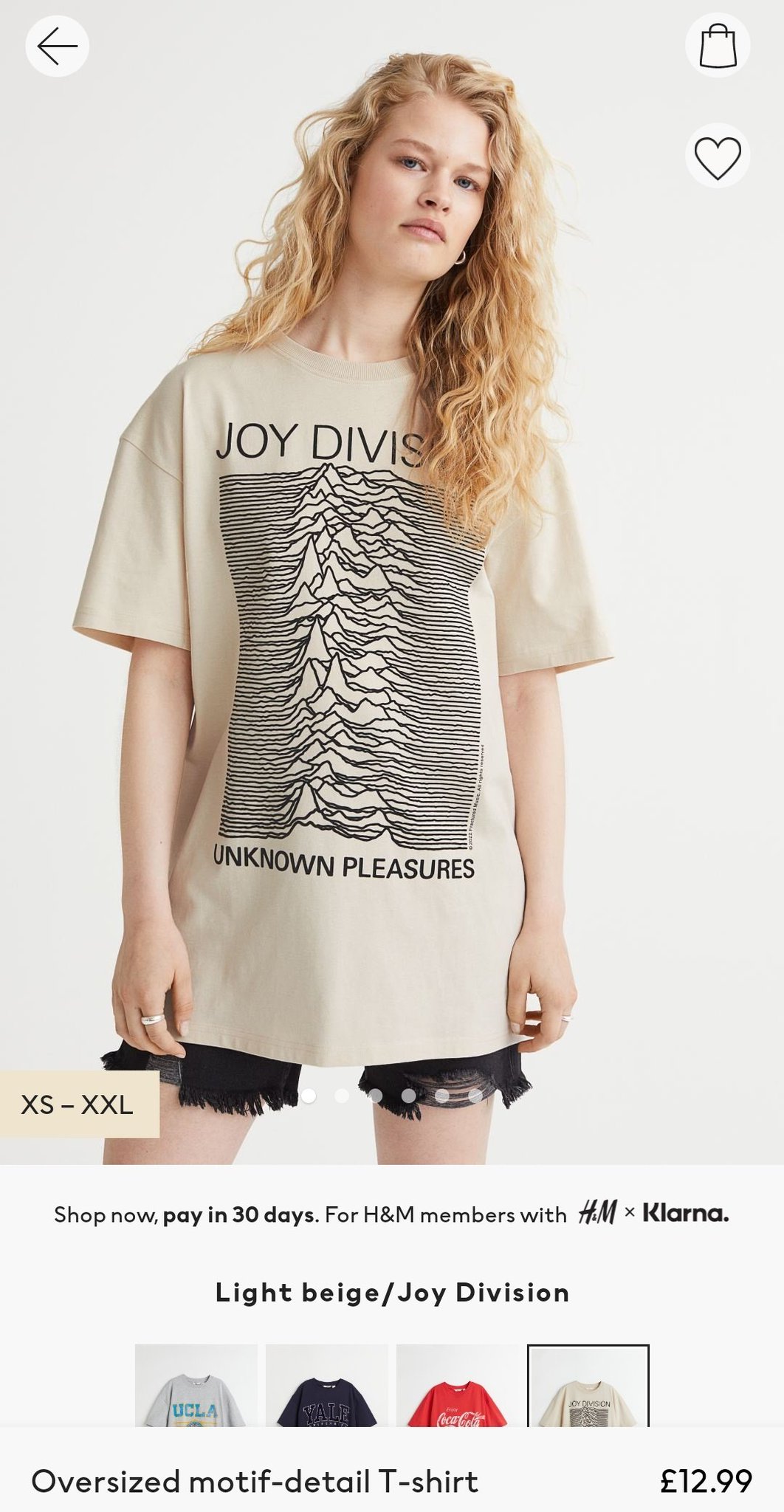 deni on X The Joy Division shirt is back in h m nature truly is healing https t qCO55iVY01 X