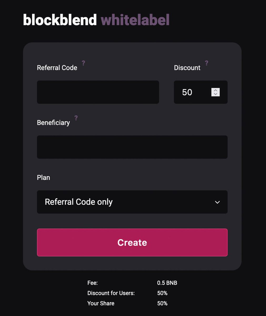 blockblendIO's tweet photo. Happy Sunday Blenders!
In edition no.4 of the BlockBlend Weekly we cover our latest marketing innovation with user minted referral codes through our Whitelabel dashboard, as well as our community finders fee campaign.
https://t.co/LN8DhgA4Oc https://t.co/7uQ4SrJUOy