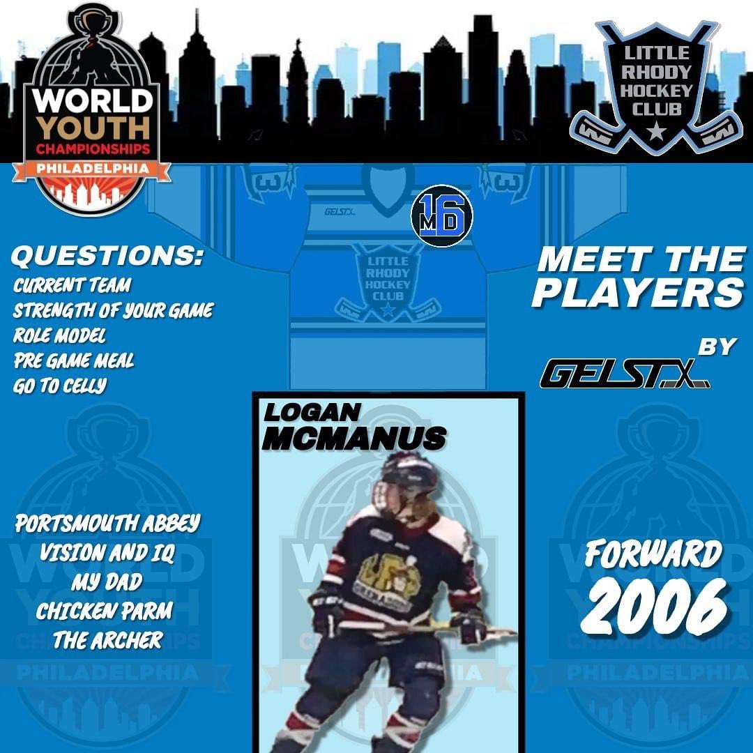 Littlerhodyhock's tweet photo. Meet the Players……continuing with some Forwards from Utah to Canada. @playhockeywyc #Worlds #Forwards #IQ #CrowdJump #Chipotle #bowandarrow #RollRhody https://t.co/9gcoN7VV31