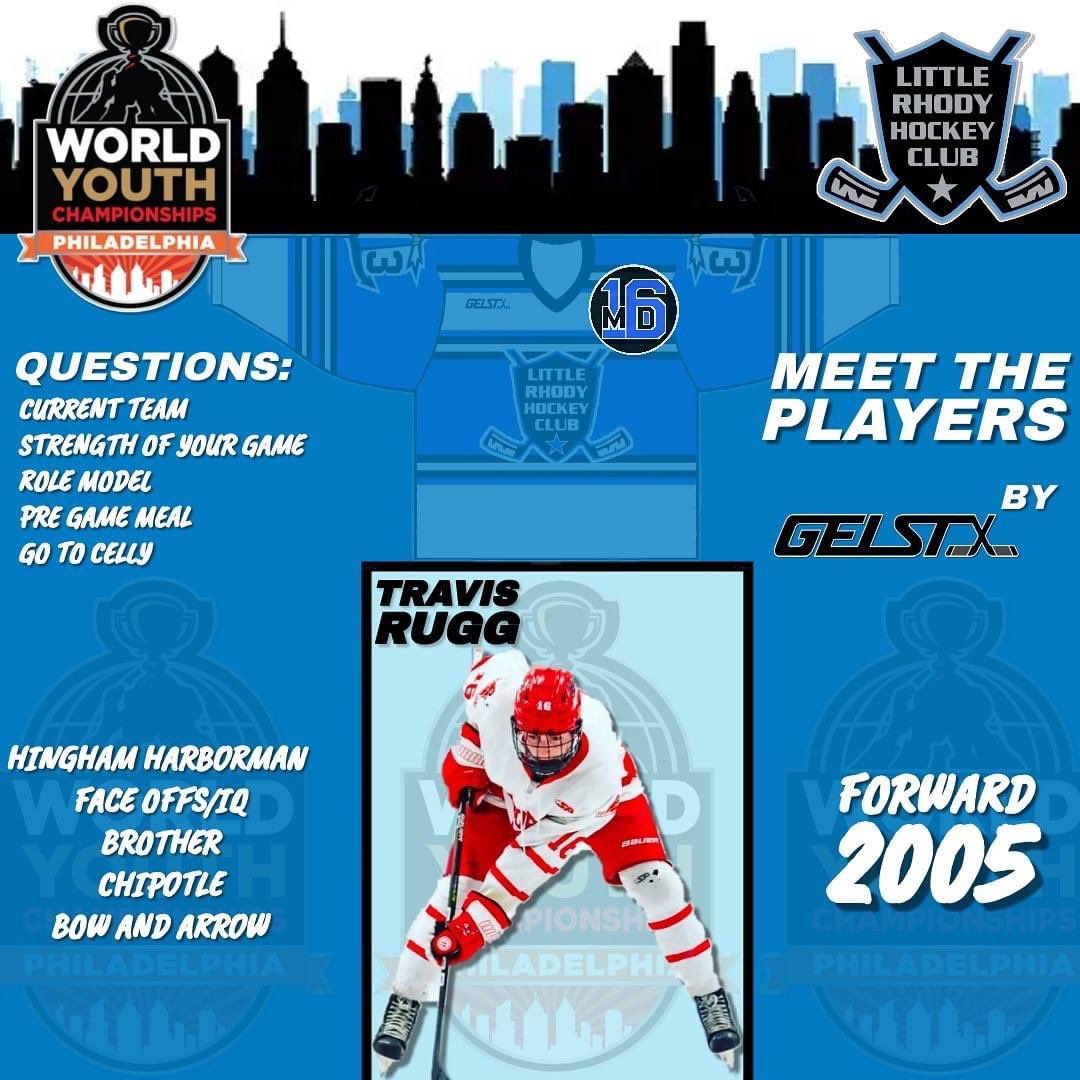 Littlerhodyhock's tweet photo. Meet the Players……continuing with some Forwards from Utah to Canada. @playhockeywyc #Worlds #Forwards #IQ #CrowdJump #Chipotle #bowandarrow #RollRhody https://t.co/9gcoN7VV31