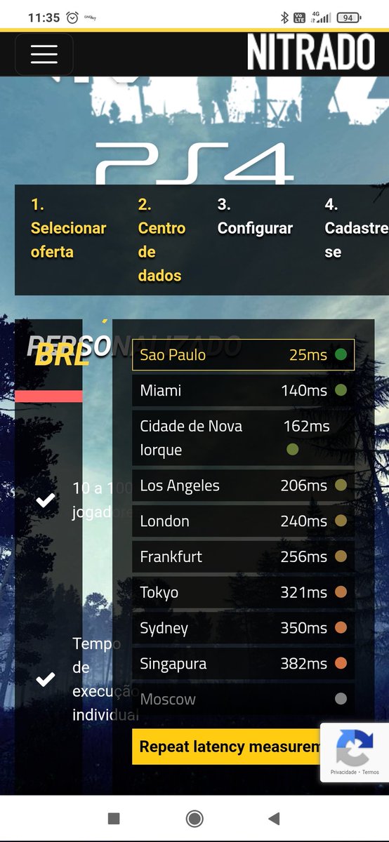 Douglasrx71's tweet photo. @DayZ Guys please add an official server on PS4 for Brazilians.  

Now that there are servers in São Paulo for lease, an official one would be easy for you to install right?  

The whole of Latin America would be very grateful.  

Our ping would drop from 170ms to 25MS. https://t.co/cNYNXQiHcm