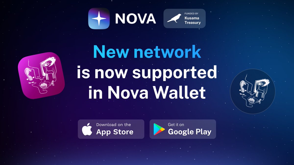 NovaWalletApp's tweet photo. New network — Composable Finance parachain on @Polkadot — is now available on Nova Wallet 🎉

Manage your #LAYR tokens in Nova Wallet — one of the most advanced apps for Polkadot ecosystem✨

Download Nova Wallet 🚀
https://t.co/4aoEtaAVA0 https://t.co/eHvowRqzwe