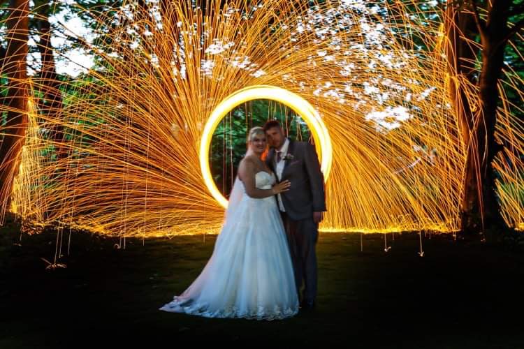 Bit of fire at last nights wedding <a href="/AstonHallHotel/">Aston Hall Hotel</a>