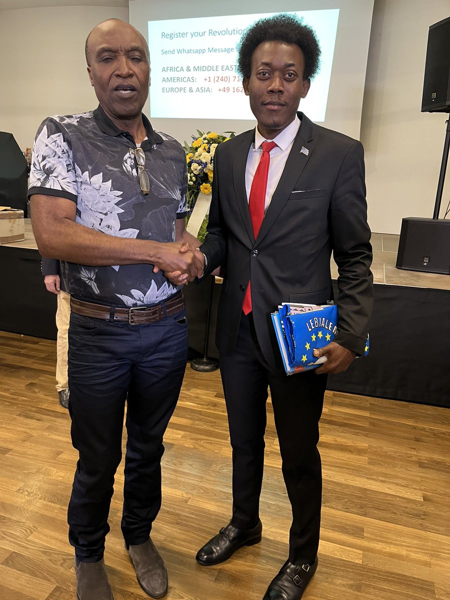 Eugeneufoka's tweet photo. This weekend in Stuttgart Germany we had an intense meeting with MP Joseph Wirba diagnosing our path to freedom to end #Cameroun occupation of Ambazonia.@MarkBareta @HonWirbaJoseph @GCR2P @hrw @Sebastien_Nadot @ilariallegro @USUN https://t.co/t4tpXAvWIR