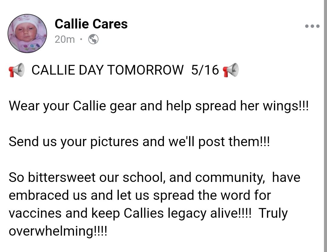 Callie Cares tweet media