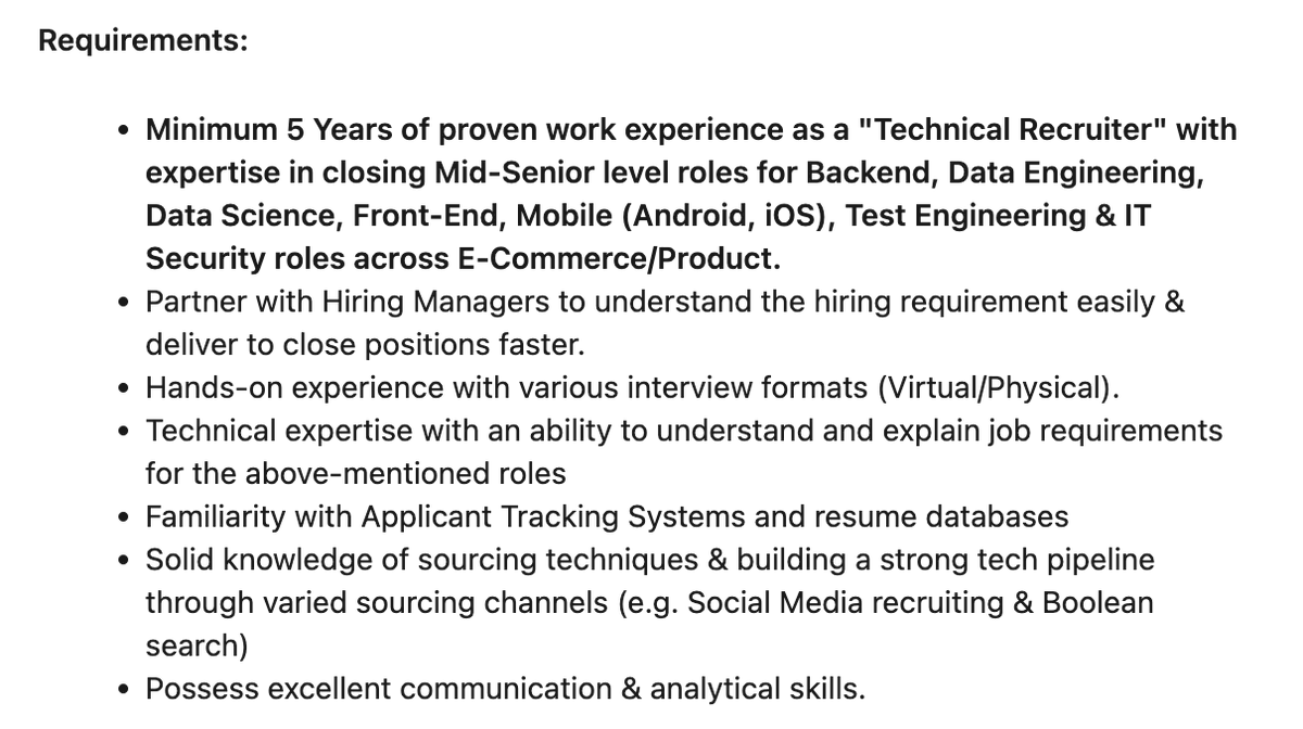 BTSARMYJobBoard's tweet photo. Here's an open job position for ARMYs who are looking for work as a Senior Technical Recruiter (E-commerce) at @tokopedia ππ See the link for more information.
#BAJBIndia
#BAJBHR #BAJBTech
https://t.co/TWNg2J1apa https://t.co/pGAAGGtNAv
