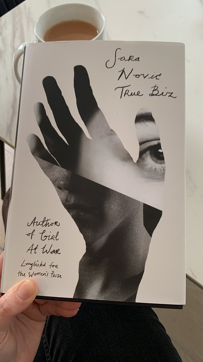 Starting on another great book by @NovicSara #TrueBiz about sign language and lip-reading, disability and civil rights, isolation and injustice and more.