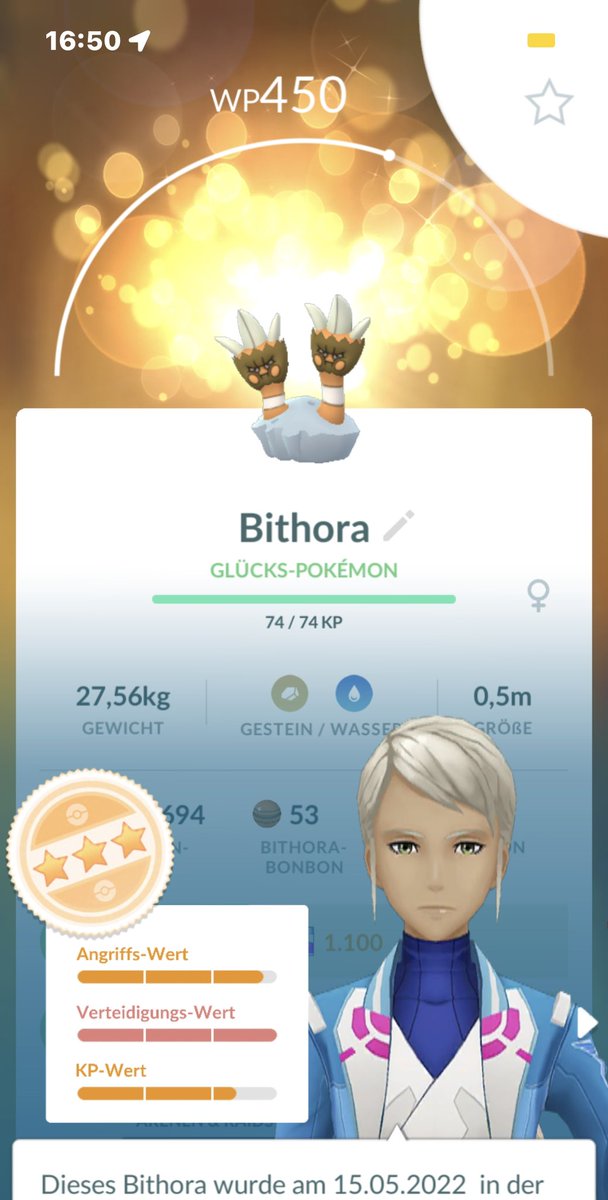 fettfinger_joe's tweet photo. Lucky PokΓ©mon Number two π₯Ήπ€© #numbertwo #twoluckys #oneday #Pokemon #pokemongo #random #noshiny #bestweekend #sooocoool https://t.co/nZuwA7WPtQ