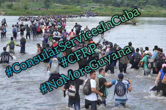 Alex65532207's tweet photo. #ConsularServicesInCuba #NoMoreGuyana #ContinueCFRP #FamiliesBelongTogether #NoMorePainForcubanfamilies @USEmbCuba @POTUS @FLOTUS @StateDept @SecBlinken @Cartajuanero @SecMayorkas @USCISDirector @DHSgov @SenateDems @EMendrala @DebbieforFL @RepMariaSalazar @marcorubio @MarioDB https://t.co/1YbUXStPta