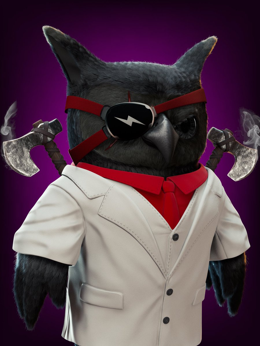 MetaOwlsNFT's tweet photo. Dressed to impress for the occasion 🔆
Welcome on board Mr. Hoot! 
#MetaOwlsNFT #NFT #Hoot https://t.co/xIs1bYIfw7