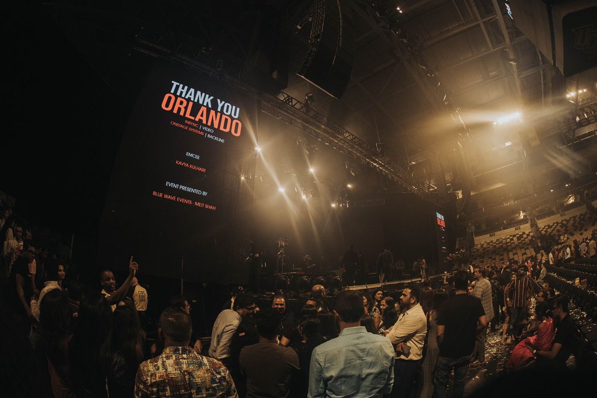 arijitsingh's tweet image. Orlando …. You were awesome 🙏👍 Looking forward to Boston tonight ..