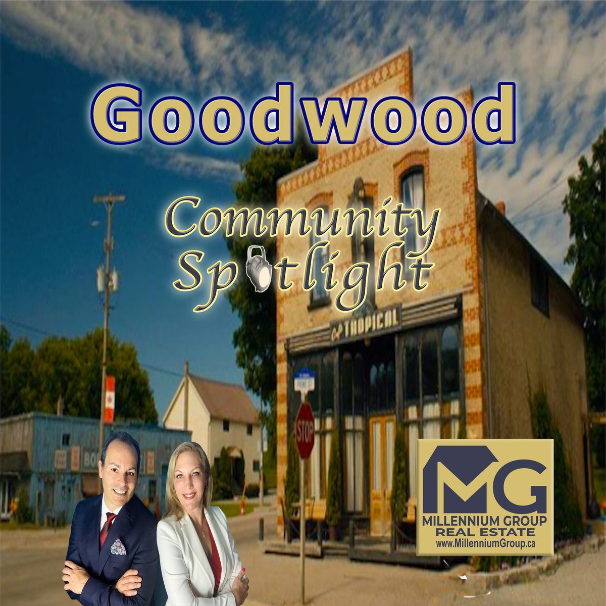 MGroupRealtors's tweet photo. Recognize Cafe Tropical in the background? It's from Schitt's Creek & it really exists in the town of Goodwood! Ask how we get you into this cozy town just north of Toronto! 🏡
#MillenniumGroupRealEstate #KendraCutroneBroker #TonyCutroneRealtor #MillenniumGroup #MGroupRealtor https://t.co/aewugacx56