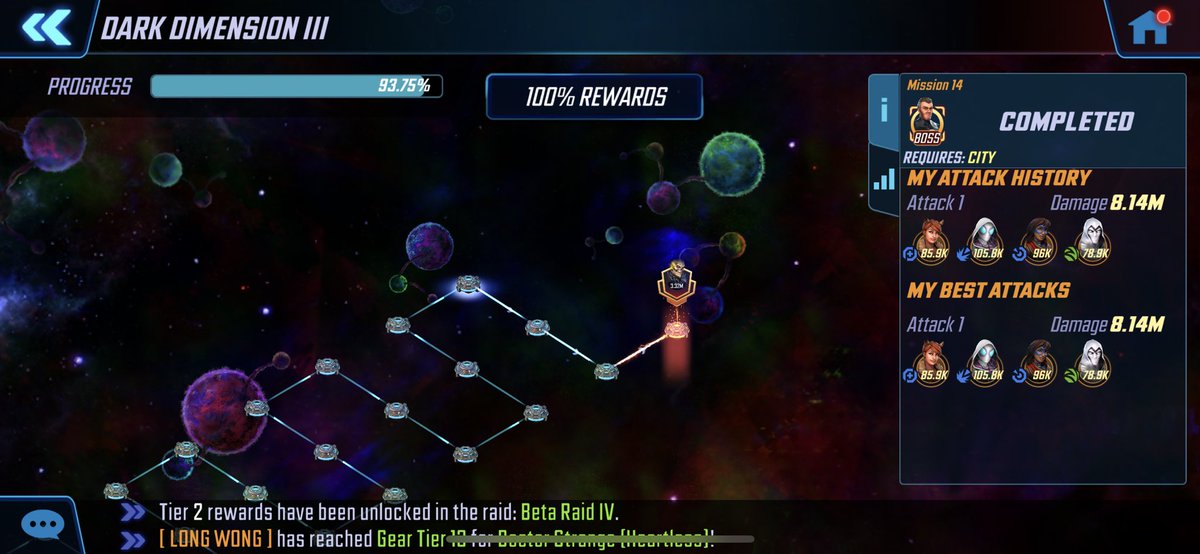 ClwnNux's tweet photo. People been sleeping on this combo for city, bare minimum and easily clearing city nodes. Works same for DD4 as well, unsure about DD5 #MSF #DD3 #DD4 #DD5 #CityNodes #MsMarvel #SquirrelGirl #spidergwen #ghostspider #MoonKnight #MobileGame #YoungAvengers https://t.co/aeFfKeMgDs