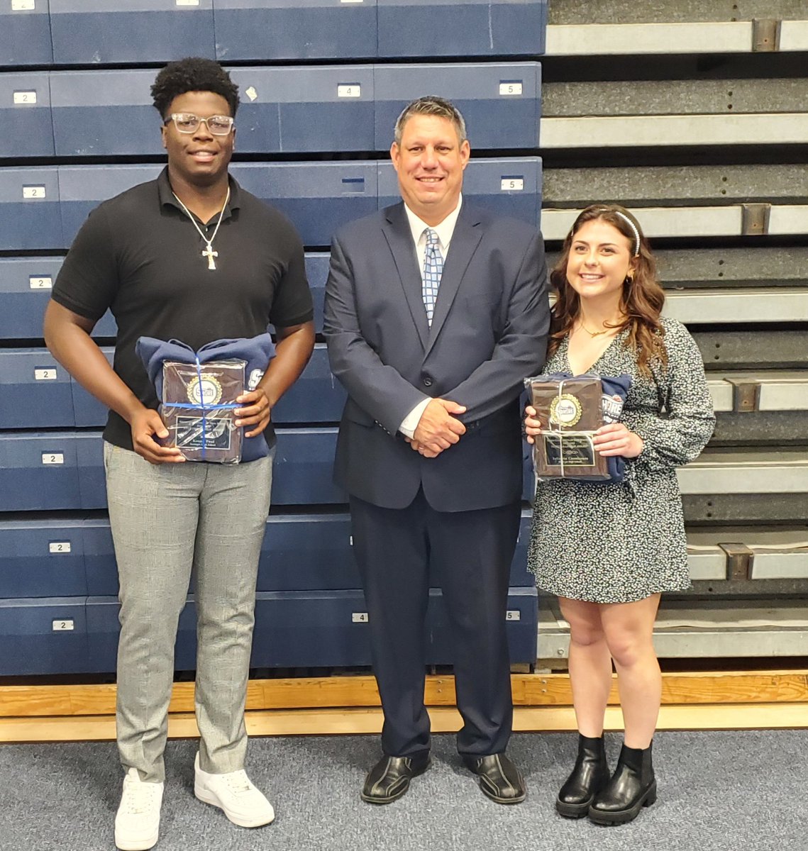 Shore Conference Sportsmanship Award Recipients Barnegat High School Julianna Cannizzaro &amp; Keean Paul