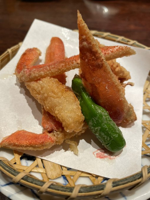 蟹🦀蟹🦀 美味しかった🤤 https://t.co/rrpCF5vMFF