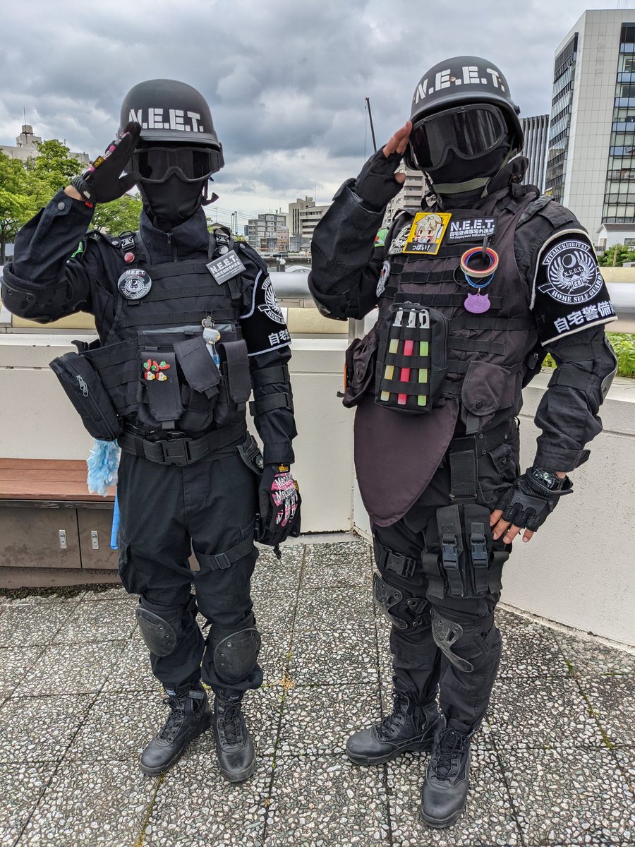 RASETUMARUto18's tweet photo. #自宅警備隊 
マチアソビ出張警備お疲れ様です😄 https://t.co/S1fRKCEwPX