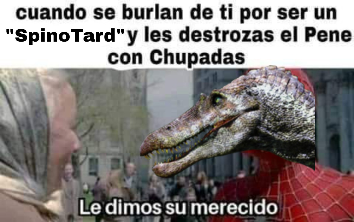 Canarias_JP's tweet photo. Hay que ser pollaboba... 😂 #DINOMINGO #SpinoSweep https://t.co/zTk9V5SYFH