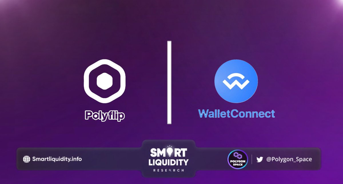 Polygon_Space1's tweet photo. 💥 @PolyflipIO now suppors @WalletConnect 

💥Users can now play directly from mobile browser with over 100 supported wallets 

💥 #Polyflip is a virtual and decentralized gaming platform, using a smart contract built on #Polygon 

🔽INFO
https://t.co/vewhhLQ8uU https://t.co/vG0gZNtBFY