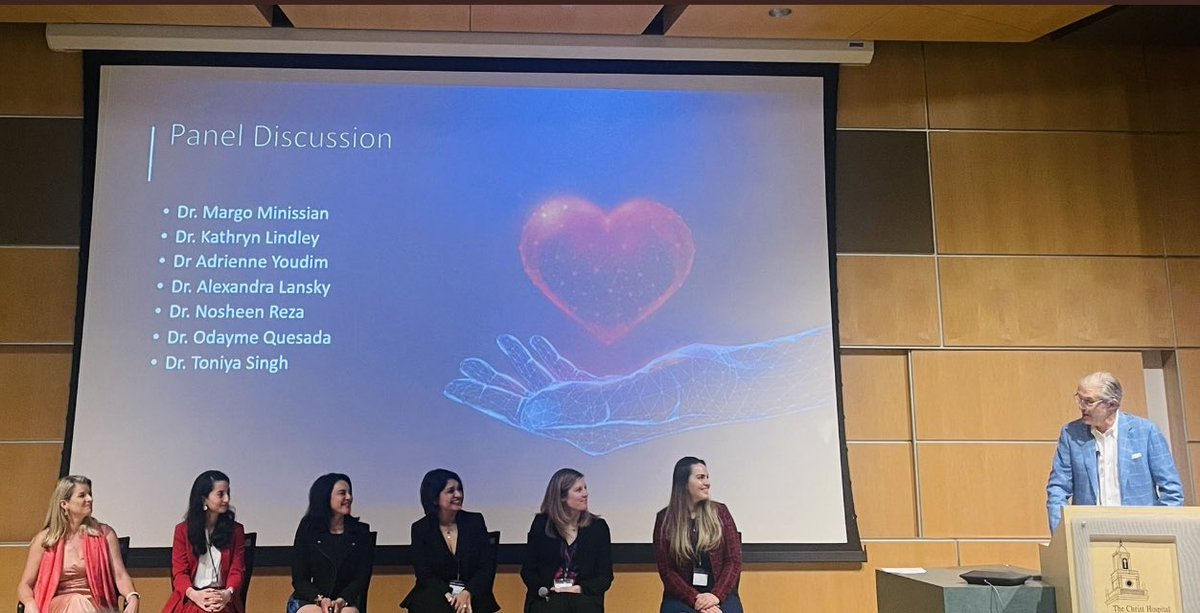 OdaymeMD's tweet photo. What an incredible way to kick off the Inaugural Women’s Cardiovascular Symposium @TCHheart with outstanding nationally renowned speakers @DrToniyaSingh @noshreza @minissianm @DrAYoudim @AlexandraLansky @DrKLindley! Thank you for bringing your expertise to cincy!
#WIC https://t.co/IBNzBWvjcY