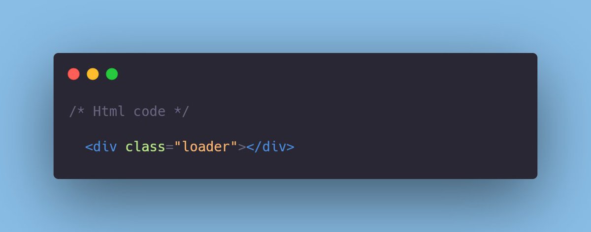 Div Loader كيفية عمل loader ب HTML, CSS: ثريد 🧵 - Thread from فاطمة العمودي 🌻 | UI ...