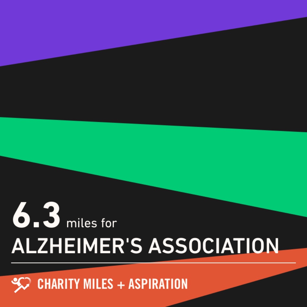 1Mystique1's tweet photo. 6.3 @CharityMiles for @alzassociation. #biking https://t.co/KvS8qO3sXe