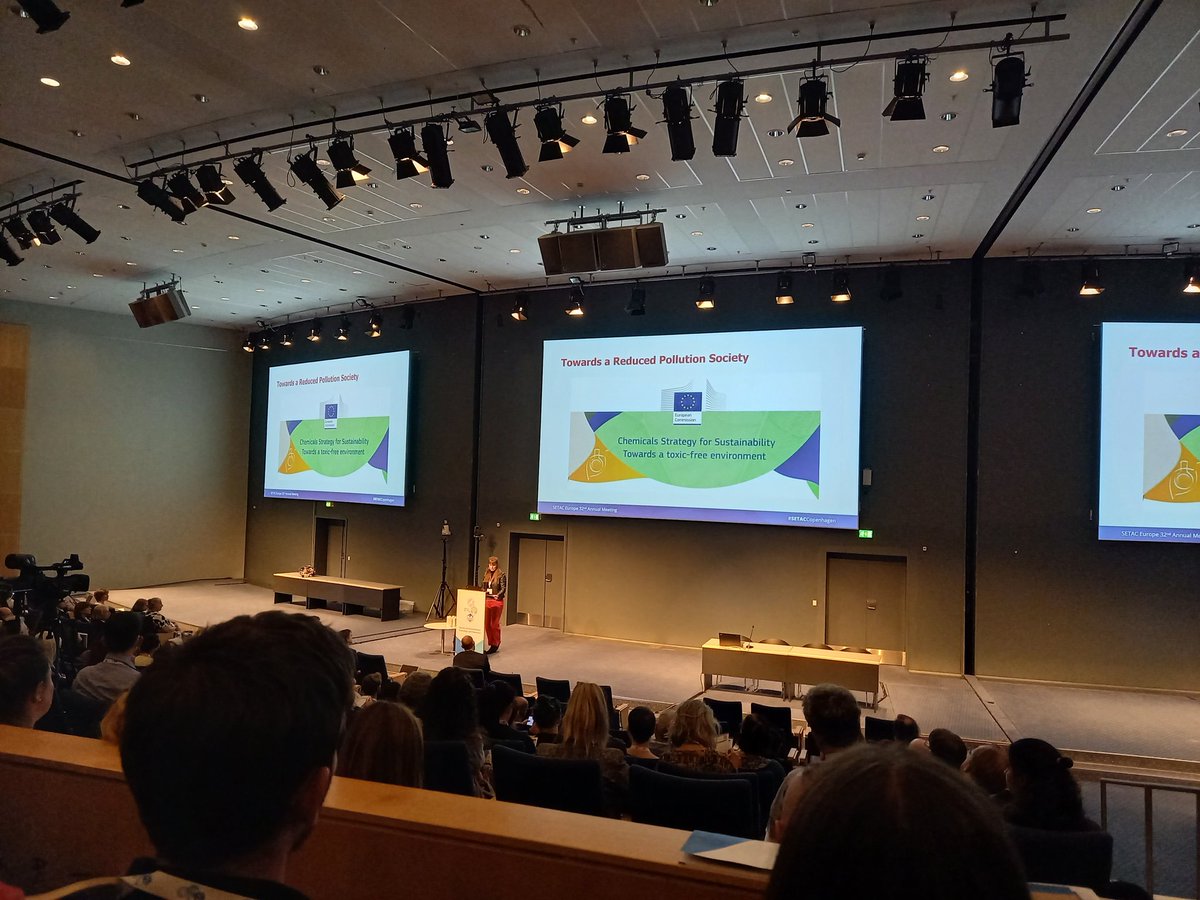 Exciting to be back at a SETAC Europe live conference after these last two years! #SETACCopenhagen