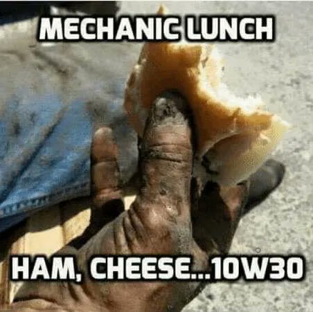IrwinAutomotive's tweet photo. It's true, our hands get dirty. 🖐️
Sometimes a scrub in the sink just doesn't cut it. 
Adds extra flavour anyways. 😉 

#mechanicmeme #grease #oil #justmechanicthings https://t.co/xg4UPzSHng