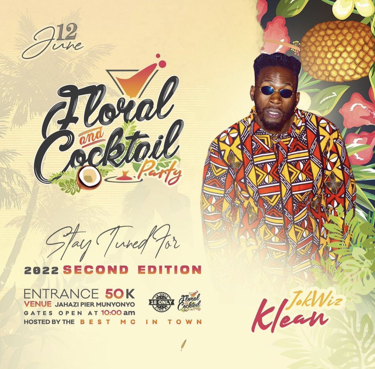 floralncocktail's tweet photo. Mark this date on your calendar. It’s going to be an experience
Dress code: Floral https://t.co/xsWBMsm3Vi
